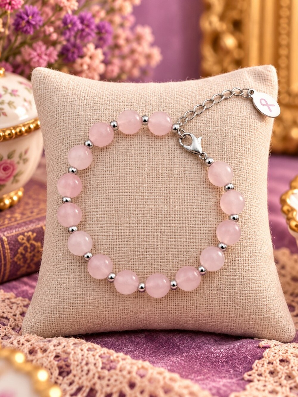 💓TOCARA Rose Quartz Bracelet